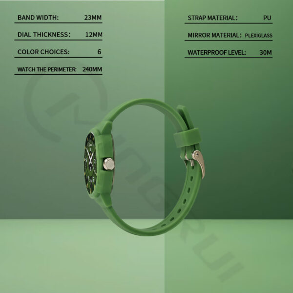 Dark Sport Watch for Women – Shock Resistant & Waterproof | 2-year battery life. - Image 4