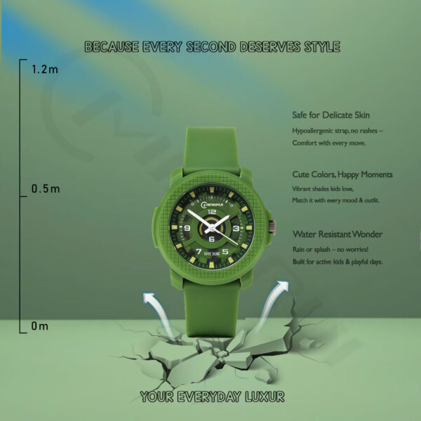 Dark Sport Watch for Women – Shock Resistant & Waterproof | 2-year battery life. - Image 3