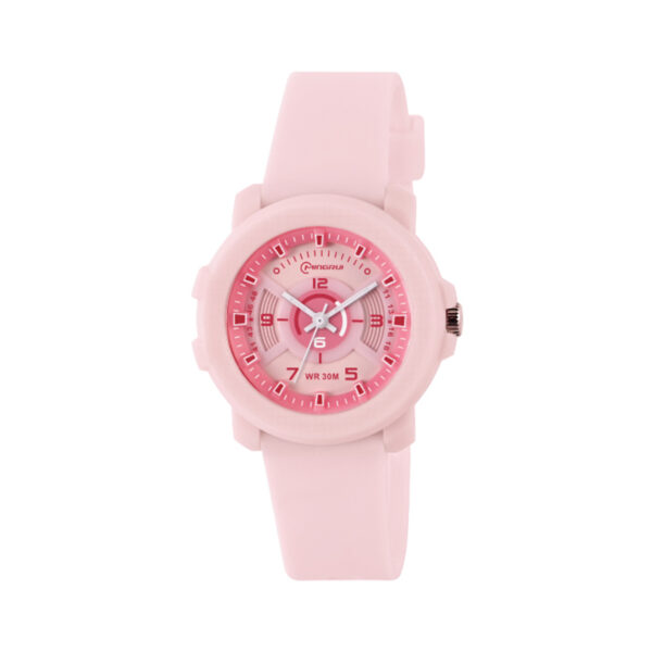 Pink Sport Watch for Women – Shock Resistant & Waterproof | 2-year battery life.
