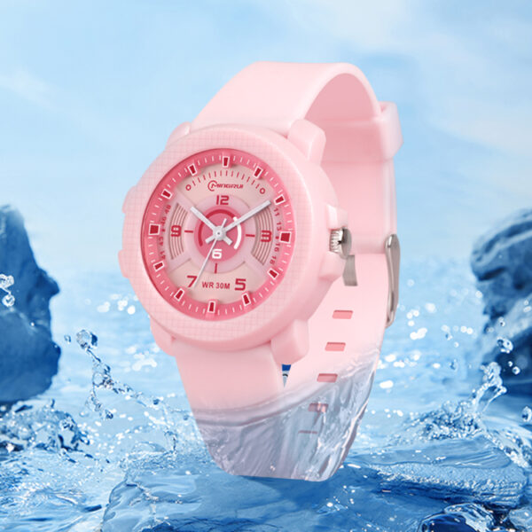 Black Sport Watch for Women – Shock Resistant & Waterproof | 2-year battery life. - Image 4