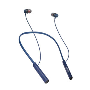 Albalet CLASSO Wireless Bluetooth Neckband | Deep Bass Type-C Fast Charging Bluetooth  (Blue, In the Ear)