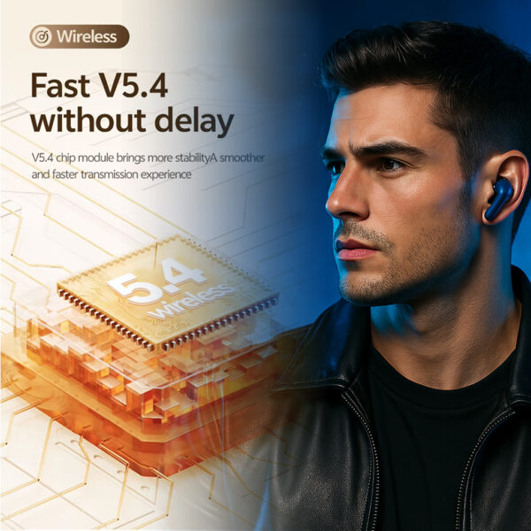 Active Pro True Wireless Earbuds (Blue) | Deep Bass, Type-C Fast Charging, 25H Playtime - Image 5